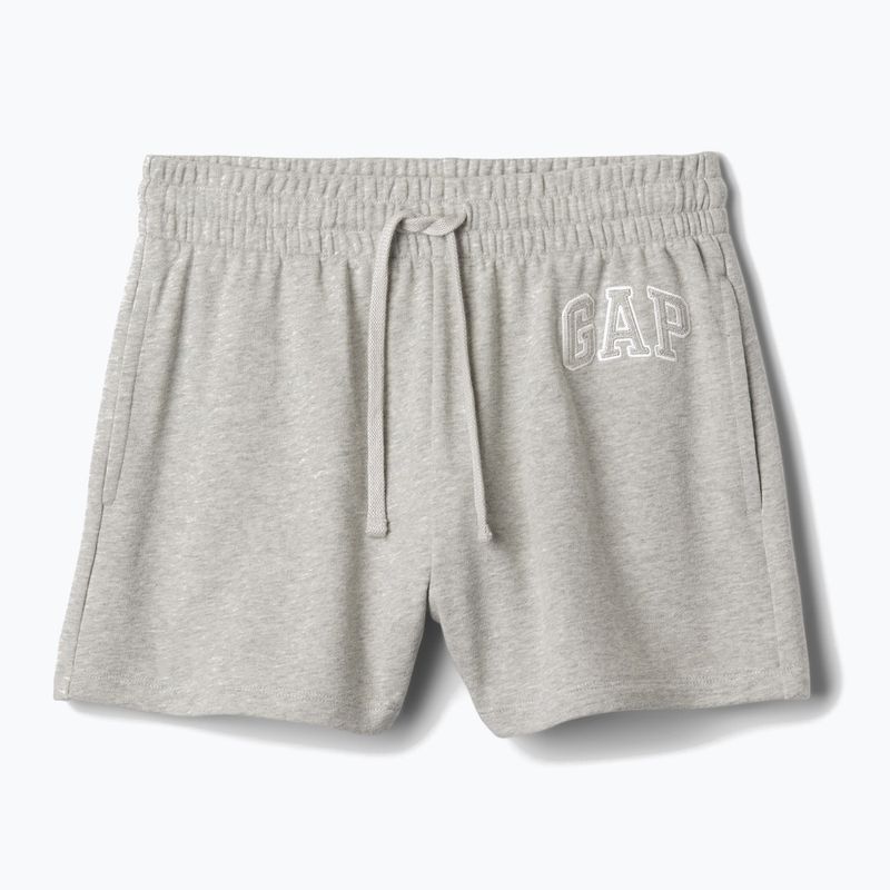 Moteriški šortai GAP Heritage French Logo light heather grey 3