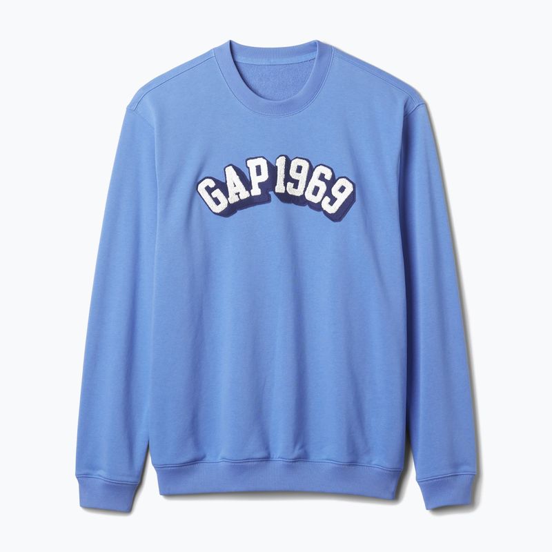 Vyriškas džemperis GAP Logo 1969 Crewneck cabana blue 4