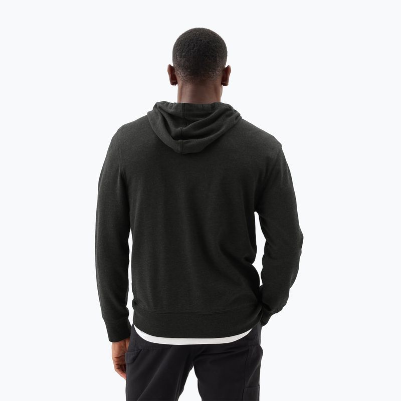 Vyriškas džemperis GAP Heritage French Terry Fullzip Logo charcoal heather grey 3