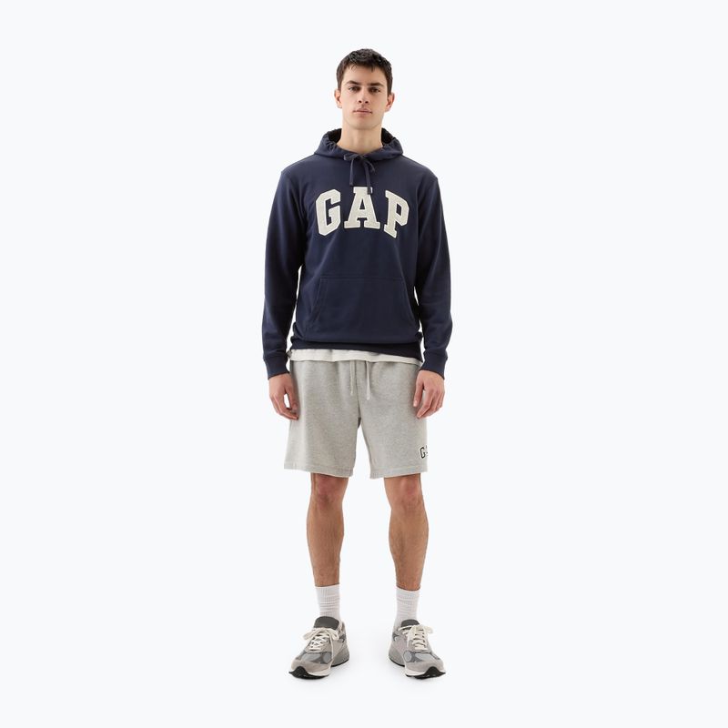 Vyriškas džemperis GAP Heritage French Terry Logo blue navy 2