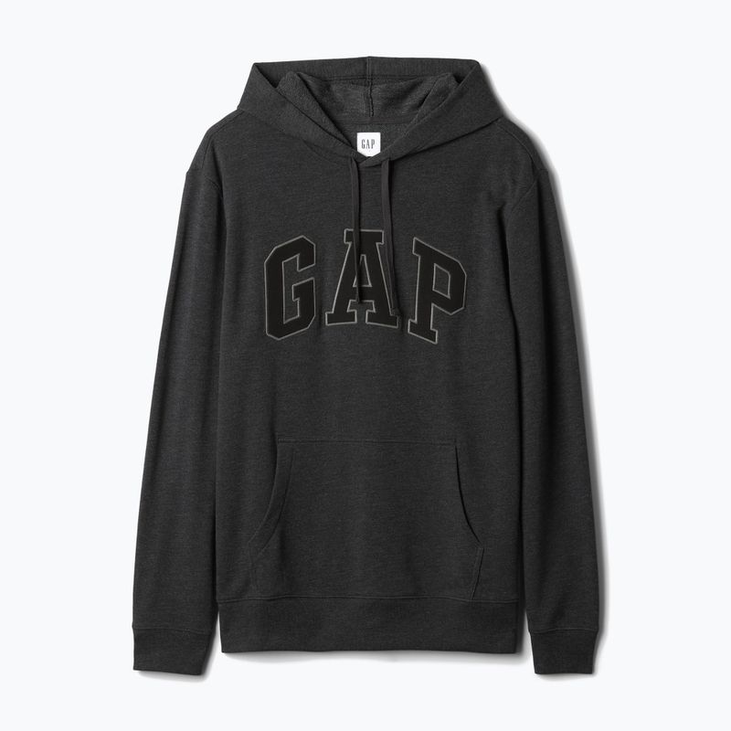 Vyriškas džemperis GAP Heritage French Terry Logo charcoal heather 5