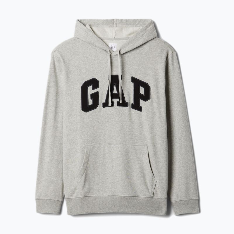 Vyriškas džemperis GAP Heritage French Terry Logo light heather grey 5