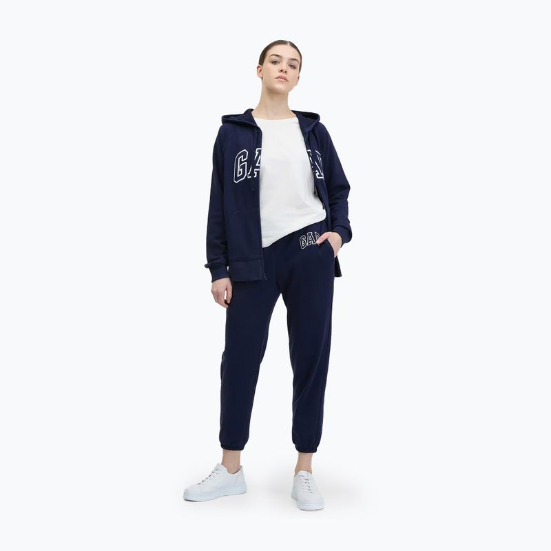 Moteriškos kelnės GAP French Logo Jogger navy 2