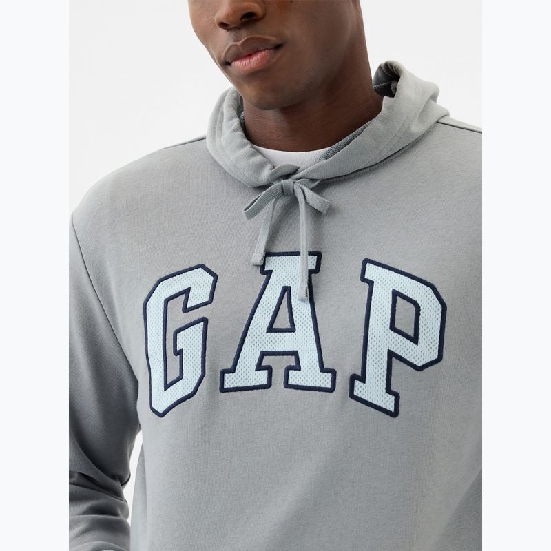 Vyriškas džemperis GAP Heritage Crewneck Logo storm cloud 4