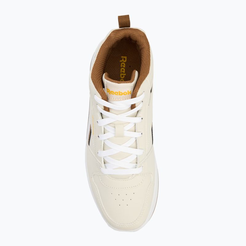Vaikiški batai Reebok Royal Prime Mid 2.0 bone/classic yellow/trek brown 5