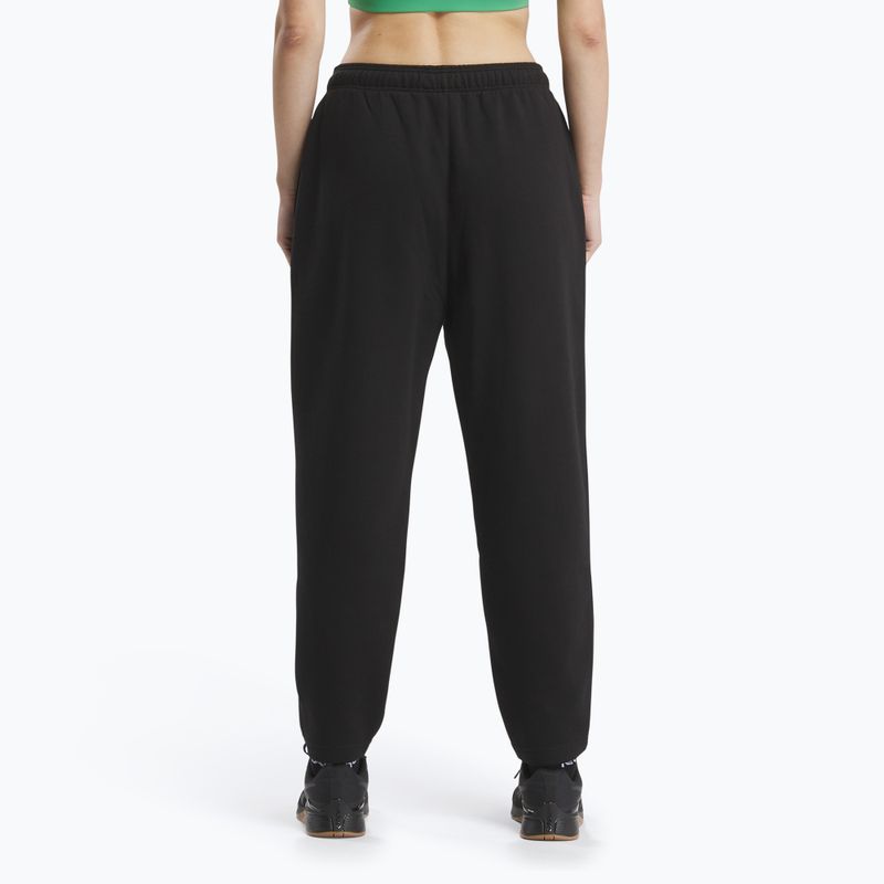 Moteriškos kelnės Reebok Lux Fleece Sweatpants black 3