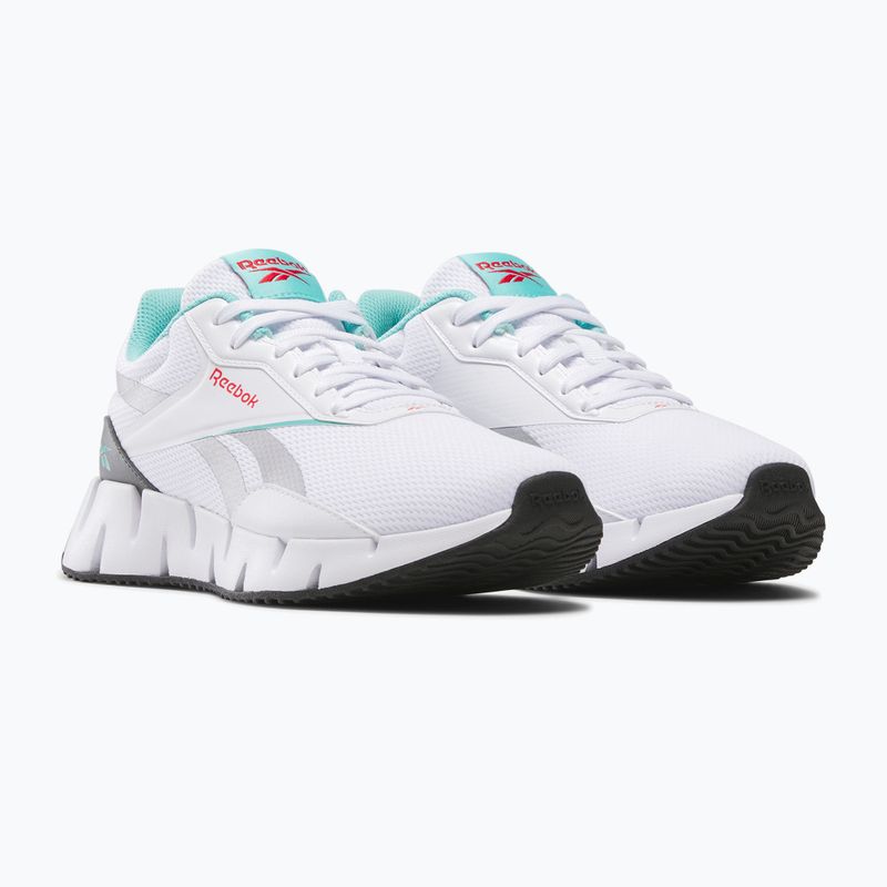 Moteriški bėgimo batai Reebok Zig Dynamica STR ftw white/ai aqua/grey5 9