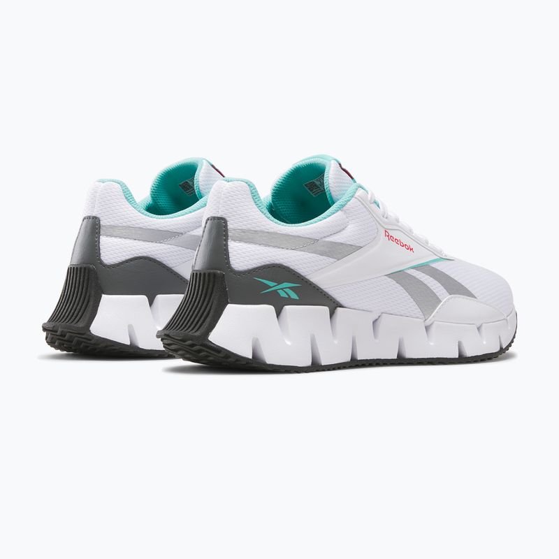 Moteriški bėgimo batai Reebok Zig Dynamica STR ftw white/ai aqua/grey5 10