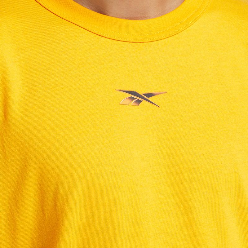 Vyriški treniruočių marškinėliai Reebok Atlethe Hype Tee electric amber 5