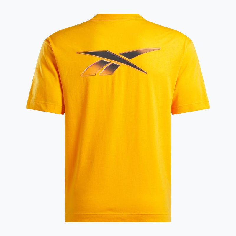 Vyriški treniruočių marškinėliai Reebok Atlethe Hype Tee electric amber 7