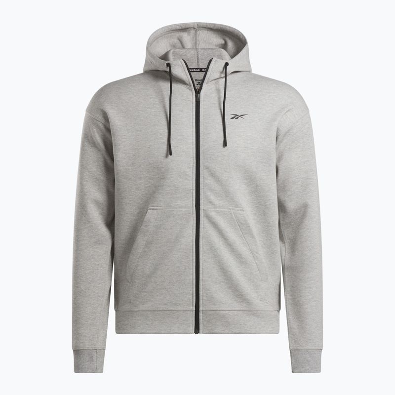 Vyriškas džemperis Reebok Athlete Full Zip medium grey heather 4