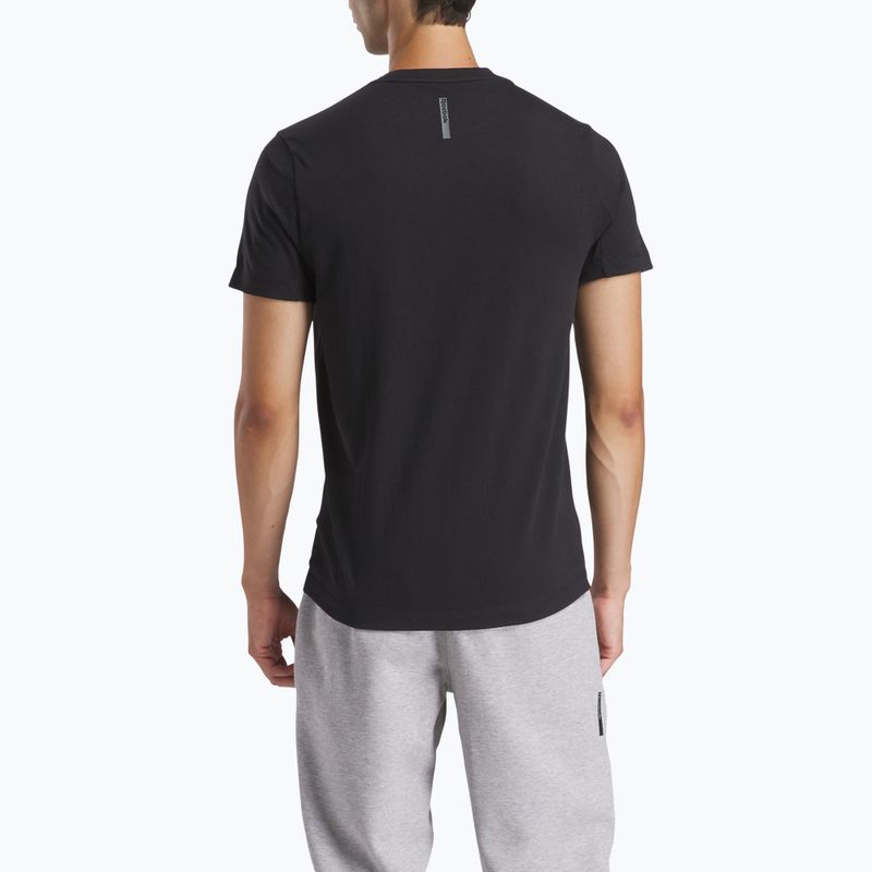 Vyriški treniruočių marškinėliai Reebok Atlethe Tee black 3