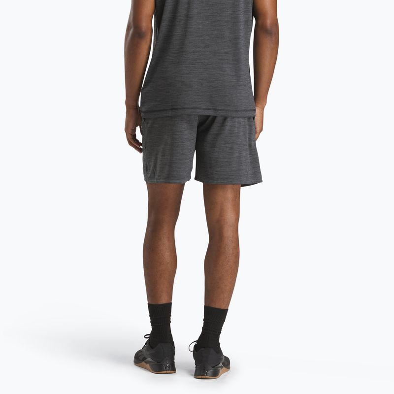 Vyriški treniruočių šortai Reebok Id Train Melange Knit black 3