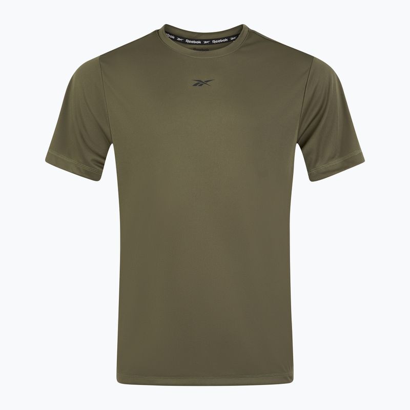 Vyriški treniruočių marškinėliai Reebok Id Train Tech Tee army green
