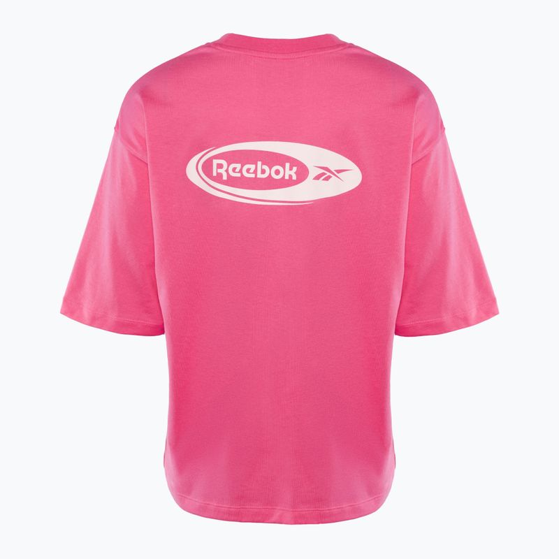 Moteriški treniruočių marškinėliai Reebok Ide Brand Proud Tee true pink 2