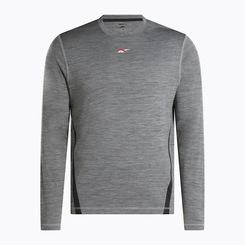 Vyriški treniruočių marškinėliai ilgomis rankovėmis Reebok Id Train Energy Tech Tee grey 1 4