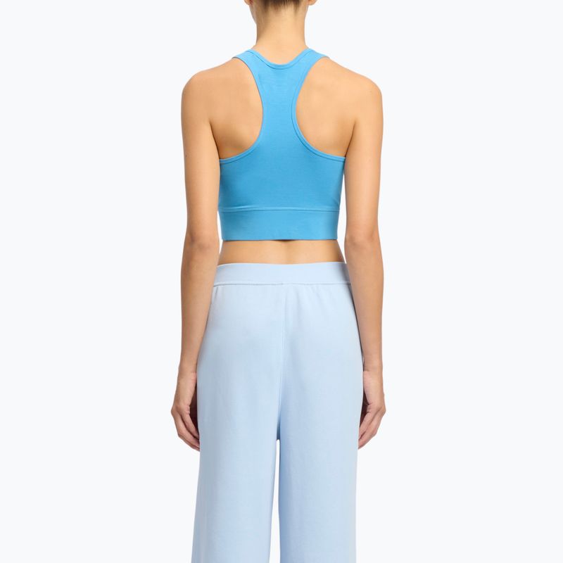 Moteriška treniruočių liemenėlė Reebok Identity Big Logo recovery blue 3