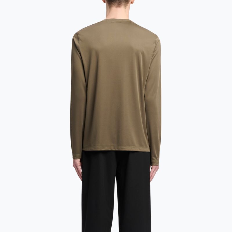 Vyriški marškinėliai ilgomis rankovėmis Reebok Id Train Tech Tee army green 3