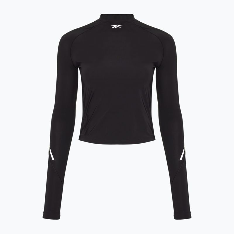 Moteriški treniruočių marškinėliai ilgomis rankovėmis Reebok Seed Top black