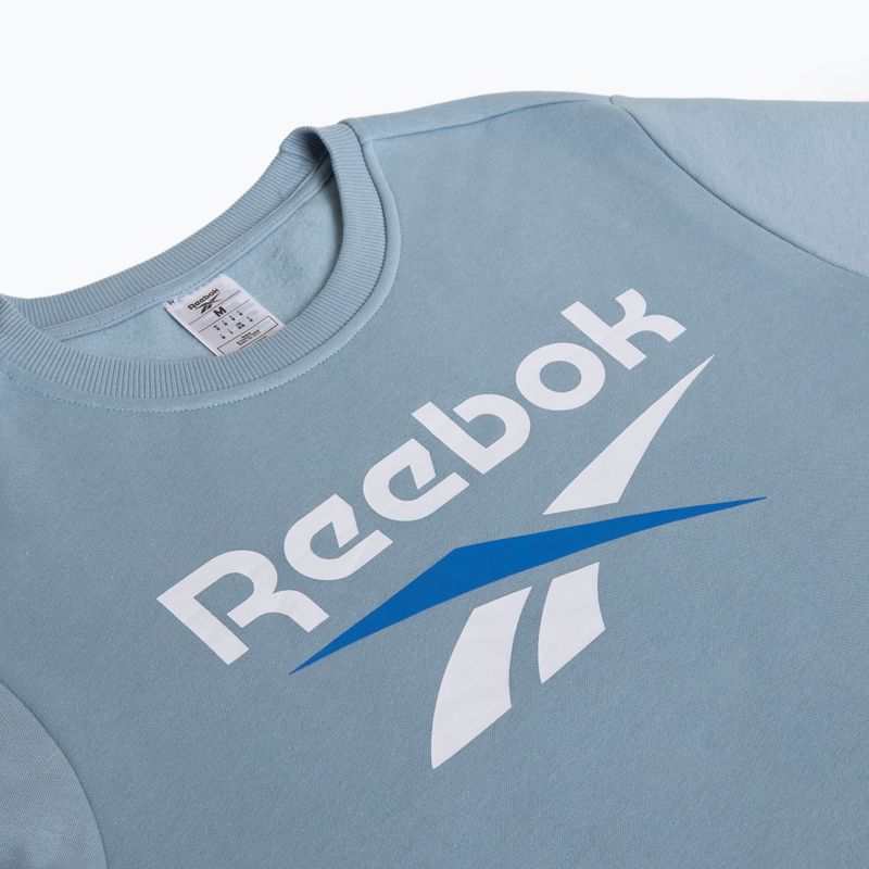 Vyriškas džemperis Reebok Identity Big Logo Fleece Crew upgrade blue 3