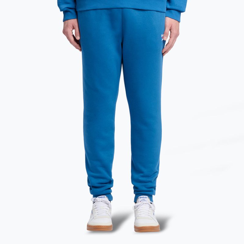 Kelnės Reebok Identity Small Logo Fleece Jogger twilight blue