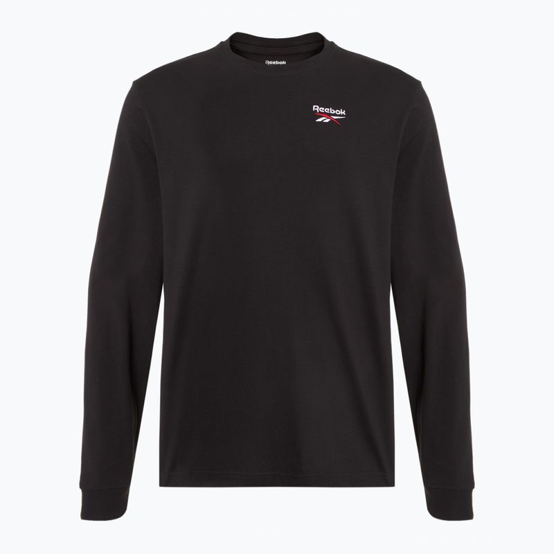 Vyriški marškinėliai Reebok Identity Small Logo Tee black/white/vector red