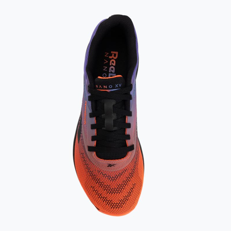 Treniruočių batai Reebok Nano X5 ftw white/flash orange/royal purple 5