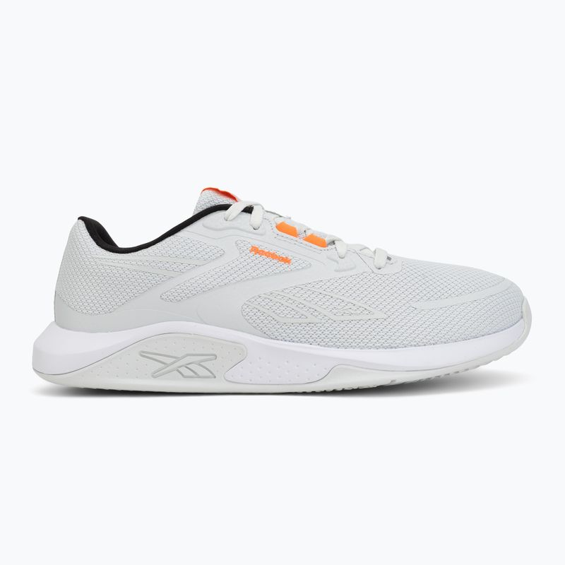 Vyriški treniruočių batai Reebok Nanoflex Tr 3 grey/black/atomic tangerine 2