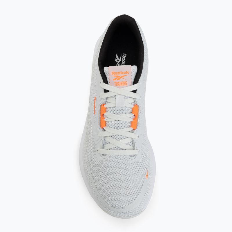 Vyriški treniruočių batai Reebok Nanoflex Tr 3 grey/black/atomic tangerine 5
