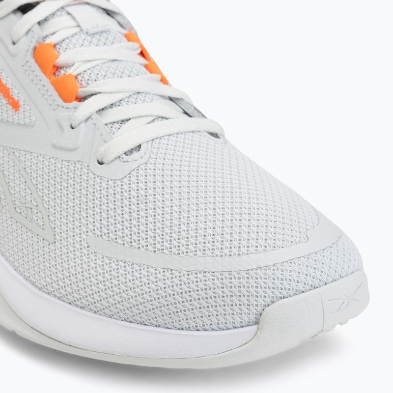 Vyriški treniruočių batai Reebok Nanoflex Tr 3 grey/black/atomic tangerine 7