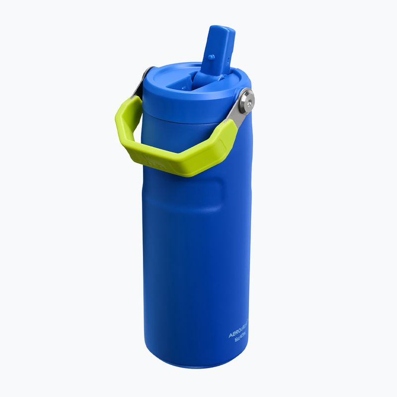 Termo gertuvė Stanley IceFlow Flip Straw 2.0 cobalt chartreuse 2