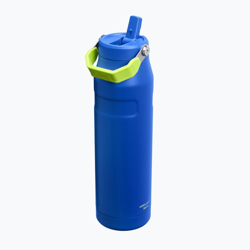 Termo gertuvė Stanley IceFlow Flip Straw 2.0 cobalt chartreuse 2