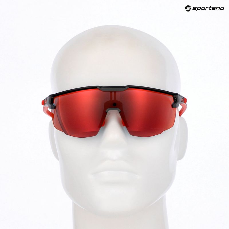 Akiniai nuo saulės Julbo Ultimate Spectron matt black/red/multilayer red 5
