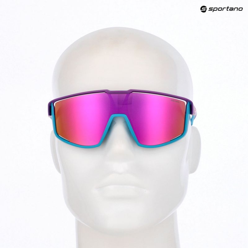 Akiniai nuo saulės Julbo Fury Spectron matt purple/light blue/multilayer pink 7