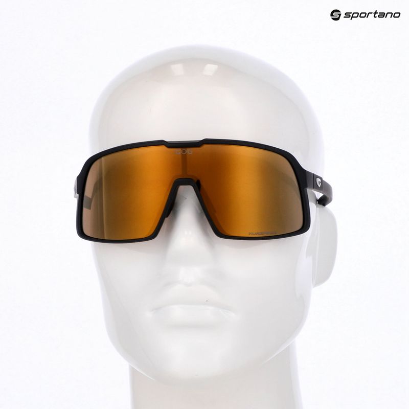 Akiniai nuo saulės GOG Kari matt black/reflex gold 5
