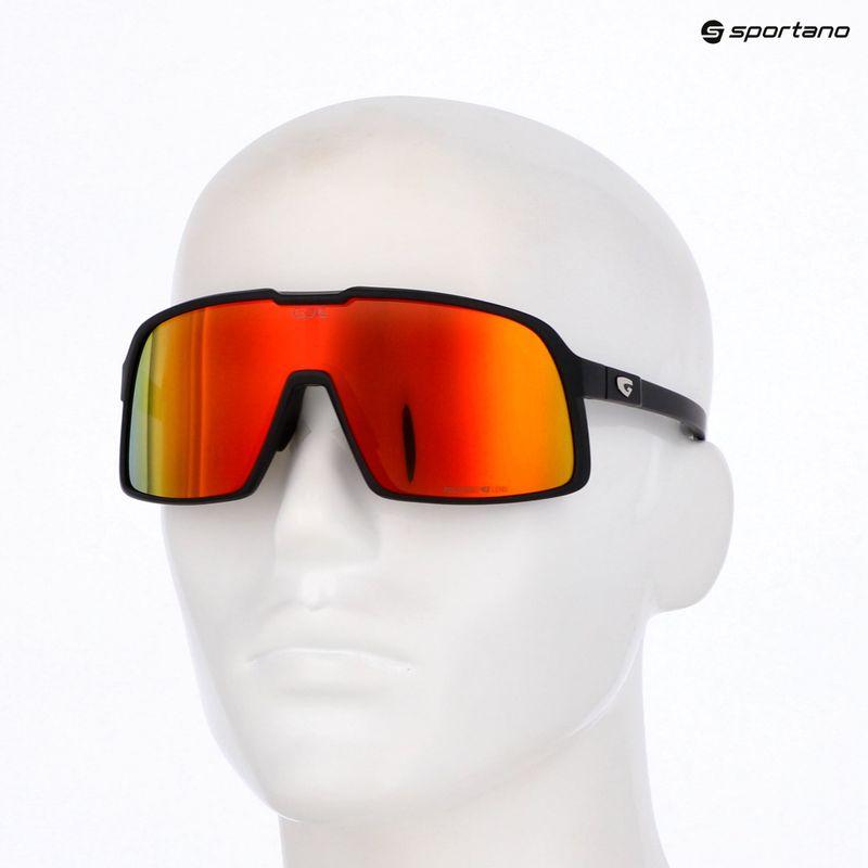 Akiniai nuo saulės GOG Kari matt black/reflex red 5