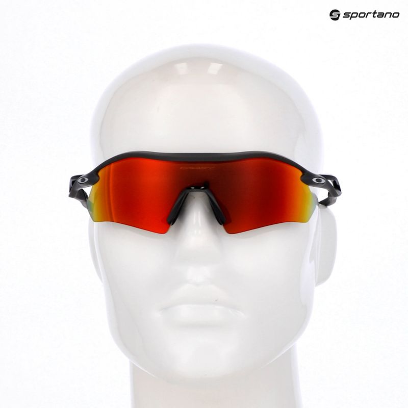 Oakley Radar Plate matiniai anglies/prizmės rubino akiniai nuo saulės 9