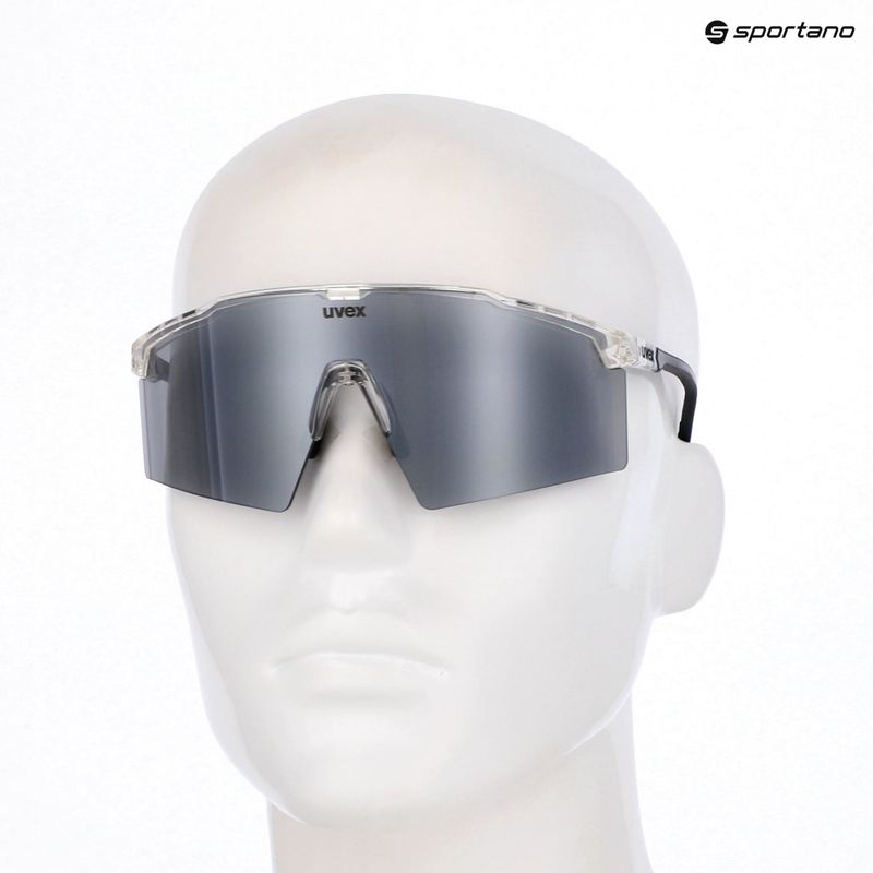 Saulės akiniai UVEX Flowline clear/mirror silver 7
