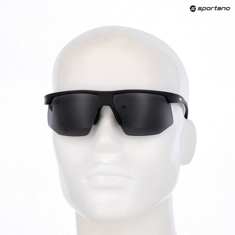 Saulės akiniai UVEX Aerios black matt/smoke 7