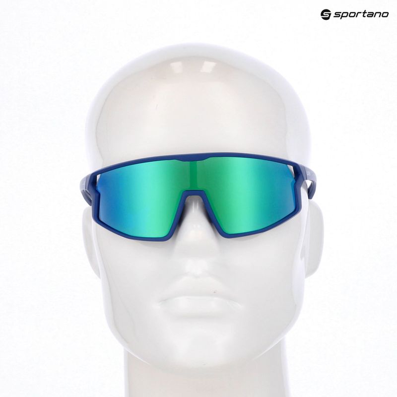 Vaikiški akiniai nuo saulės UVEX Skyryse Jr blue matt/mirror green 7
