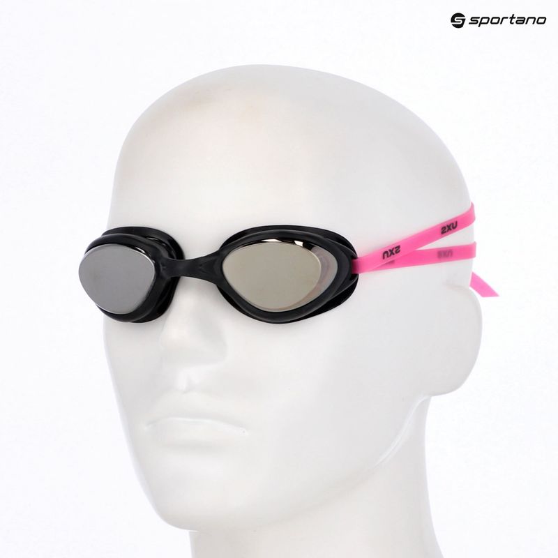 Plaukimo akiniai 2XU Propel Swim punk pink/mirror 8