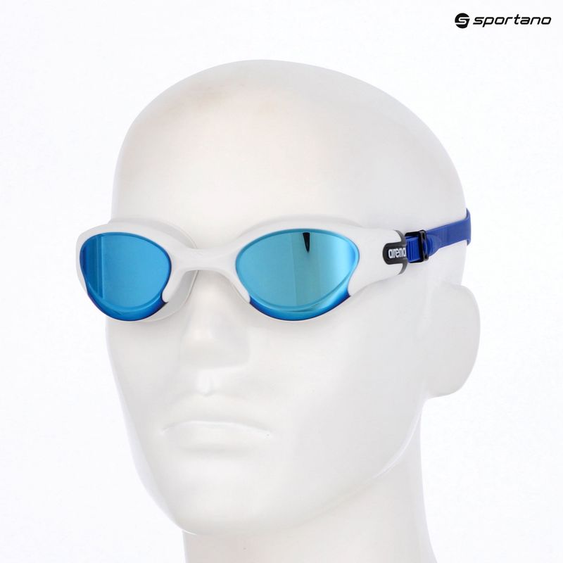 Plaukimo akiniai arena The One Plus Mirror blue mirror/white 10