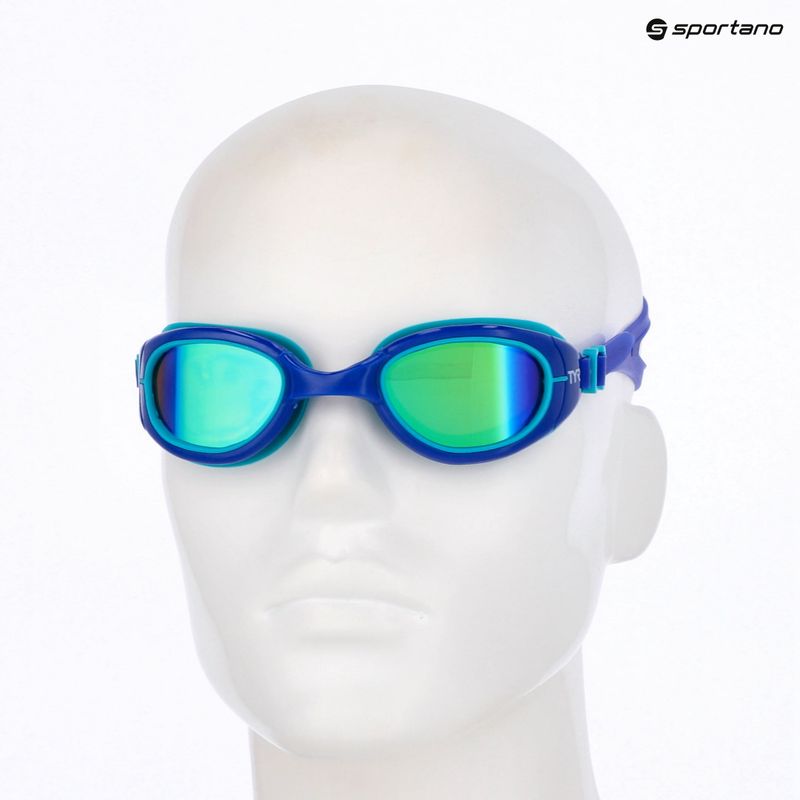 Plaukimo akiniai TYR Special Ops 2.0 Mirrored royal / aqua 3