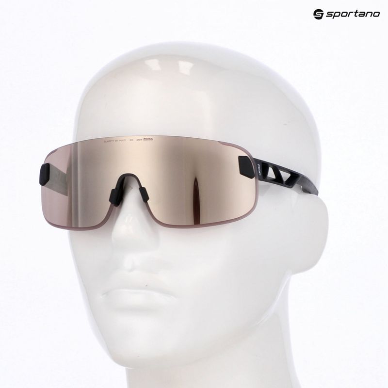 Saulės akiniai POC Elicit uranium black/clarity road/sunny silver 6