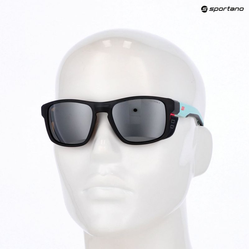Akiniai nuo saulės Julbo Shield M Spectron translucent black/light blue/pink 9