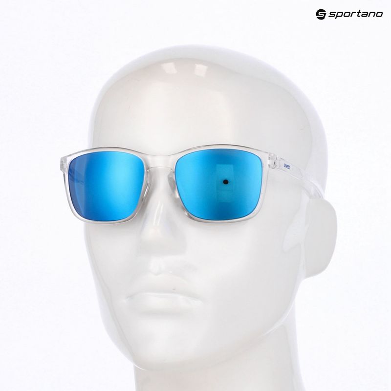 Akiniai nuo saulės UVEX LGL 52 clear/mirror blue 11