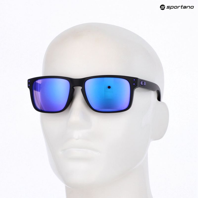 Akiniai nuo saulės Oakley Holbrook matte black/prizm violet 13