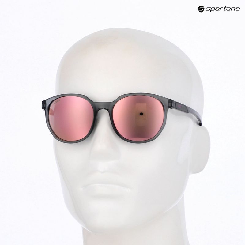 Akiniai nuo saulės UVEX LGL 54 smoke/mirror pink 11