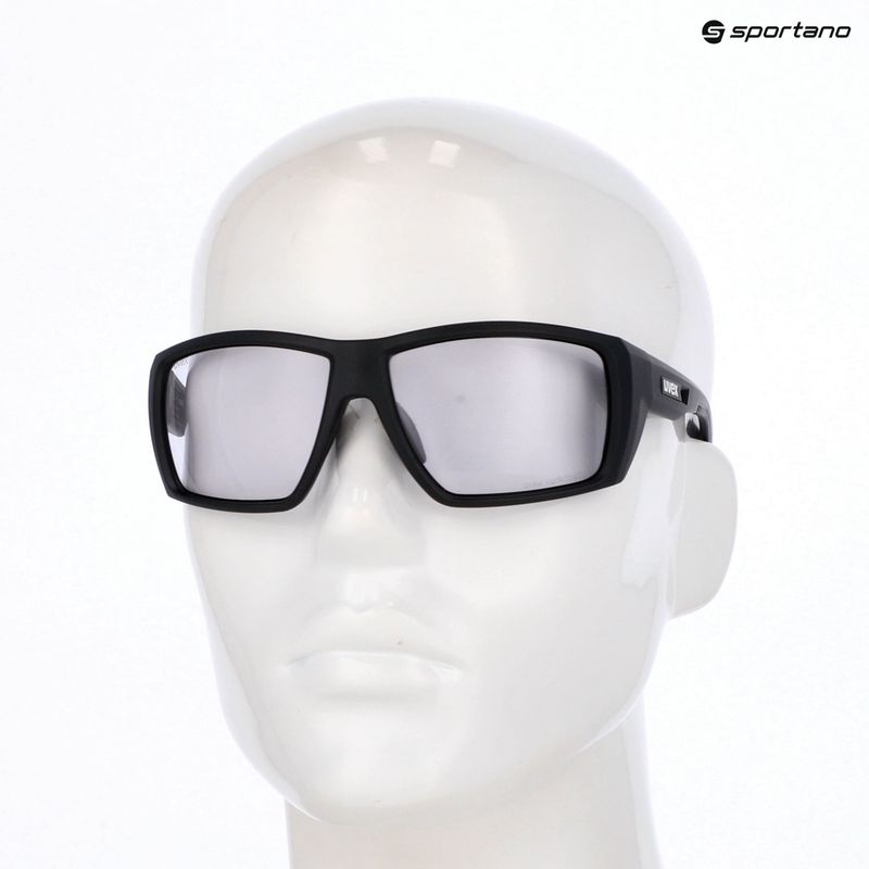 Akiniai nuo saulės UVEX MTN Venture V black matt/smoke 7