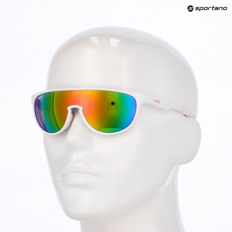 Vaikiški akiniai nuo saulės Sportstyle 515 white matt/mirror pink 10